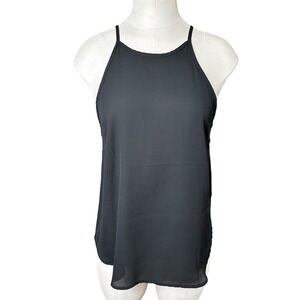 Vintage Abercrombie & Fitch Y2K Black Sleeveless Cami Womans S Casual Babydoll